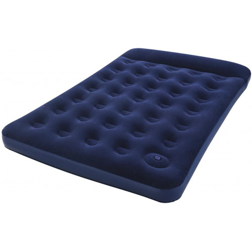 BESTWAY Matelas gonflable complet avec pompe a pied intégrée, 191 x 137 x 28 cm 67225