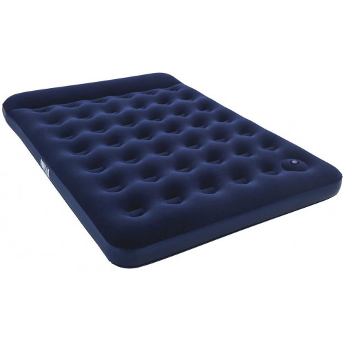 BESTWAY Queen Matelas gonflable Queen avec pompe a pied intégrée, 203 x 152 x 28 cm 67226