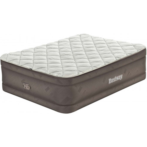 BESTWAY Fortech Queen Matelas gonflable avec pompe intégrée, 203 x 152 x 51 cm 69145
