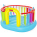 BESTWAY Fisher-Price Bouncetopia Trampoline avec pompe intégrée, 226 x 178 x 132 cm 93561