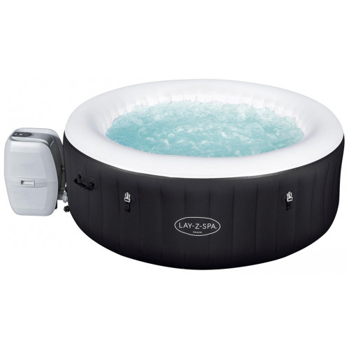 BESTWAY Lay-Z-Spa Miami AirJet Spa gonflable rond, 180 x 66 cm, 4 personnes 60001