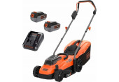 Black & Decker POWERCONNECT BCMW3318L2 Tondeuse sans fil (2x18V/2x2,5Ah Li-Ion)