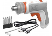 Black & Decker BCRTA01 Tournevis sans fil 3,6V/1,5Ah avec mandrin pour clés L 2 - 5mm