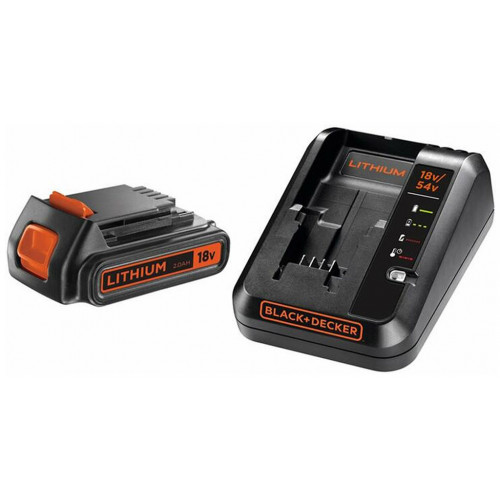 Black & Decker BDC2A20 Starter kit Batterie + Chargeur 1x18V/2,0Ah Li-Ion