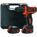 Black & Decker BDCDD12KB Perceuse sans fil 26Nm Li-Ion (2x1,5Ah/10,8V)