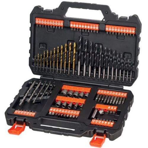 Black & Decker A7200-XJ Set de forets et douilles 109 pieces