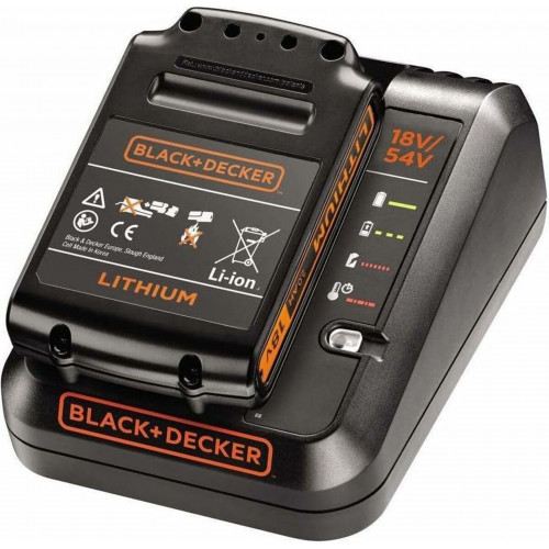 Black & Decker BDC2A20-QW Batterie Li-Ion (18V/1x2,0Ah) + chargeur 2A Black & Decker BDC2A20-QW Batterie Li-Ion (18V/1x2,0Ah) + chargeur 2A