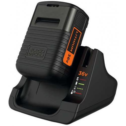 Black & Decker BDC2A36-QW Batterie Li-Ion (36V/1x2,0Ah) + chargeur 1,35A
