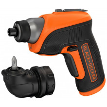 Black & Decker CS3652LC-QW Tournevis avec renvoi d'angle (5,5Nm/3,6V/1,5Ah)