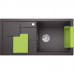 BLANCO SITY XL 6 S Infini SILGRANIT Évier, Gris Rocher kiwi 525061