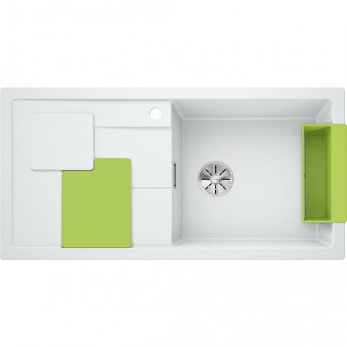 BLANCO SITY XL 6 S Infini SILGRANIT Evier, blanc - Kiwi 525063 BLANCO SITY XL 6 S Infini SILGRANIT Evier, blanc - Kiwi 525063