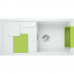 BLANCO SITY XL 6 S Infini SILGRANIT Evier, blanc - Kiwi 525063