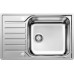 BLANCO LANTOS XL 6S-IF Compact Évier inox brossé vidage automatique 523140