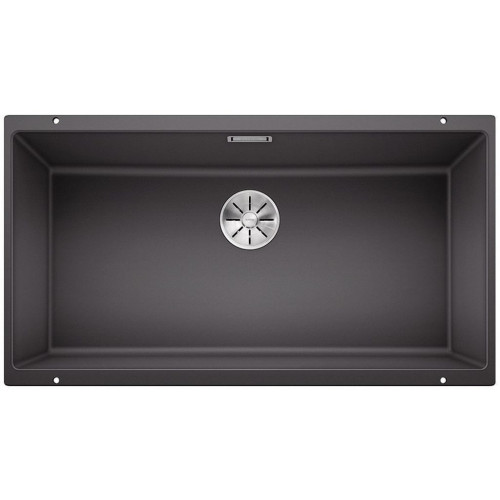 BLANCO SUBLINE 800-U Evier Silgranit, gris rocher 523142