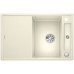BLANCO AXIA III 45 S Évier Silgranit, jasmin, Planche en verre 523188