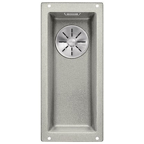 BLANCO SUBLINE 160-U InFino SILGRANIT évier, gris perle, pour sous plan 523399