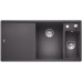 BLANCO AXIA III 6 S-F InFino SILGRANIT évier gris roche, droite 523490