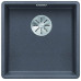 BLANCO SUBLINE 400 F InFino SILGRANIT évier, gris roche 523495