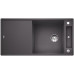 BLANCO AXIA III XL 6 S-F InFino SILGRANIT évier gris roche réversible planche en bois
