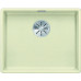 BLANCO SUBLINE 500 F InFino SILGRANIT évier, PuraDur jasmine, pour sous plan 523536