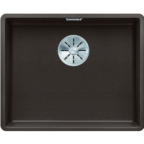 BLANCO SUBLINE 500 F InFino SILGRANIT évier, PuraDur cafe, pour sous plan 523537 BLANCO SUBLINE 500 F InFino SILGRANIT évier, PuraDur cafe, pour sous plan 523537