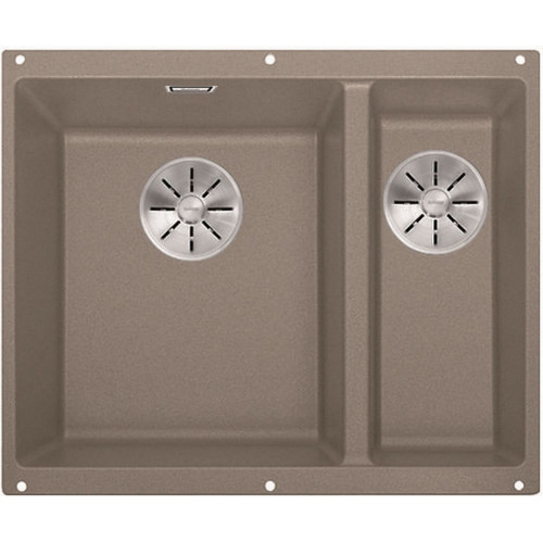 BLANCO SUBLINE 340/160 U InFino SILGRANIT Évier, tartufo 523556