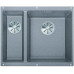 BLANCO SUBLINE 340/160 U InFino SILGRANIT Évier, alumetallic 523560
