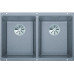 BLANCO SUBLINE 350/350-U InFino SILGRANIT Évier, alumetallic 523576
