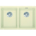 BLANCO SUBLINE 350/350 U InFino SILGRANIT Évier, jasmin 523579