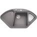 BLANCO DELTA II InFino SILGRANIT Évier, alumetallic 523658