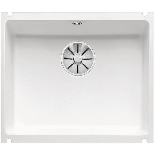BLANCO SUBLINE 500-U InFino Évier en céramique, blanc cristal 523733