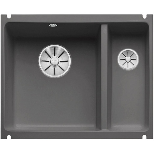 BLANCO SUBLINE 350/150-U Évier de cuisine avec bac a déchets basalte 523746