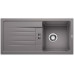 BLANCO FAVUM 45 S Silgranit Évier avec égouttoir, réversible aluminium métallique 524228