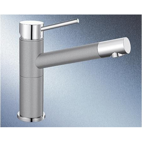 BLANCO ALTA COMPACT mitigeur alumétallic/chrome 515316