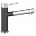 BLANCO Alta-S Compact Silgranit Mélangeur de cuisine SILGRANIT, gris rock/chrome 518809