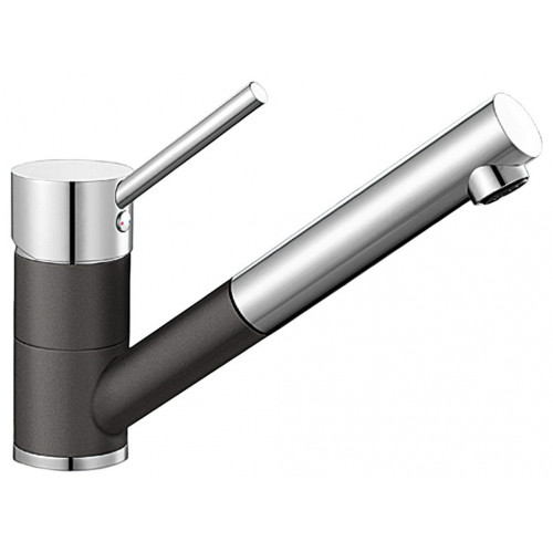 BLANCO ANTAS-S mitigeur céramique, basalte/chrome 517647