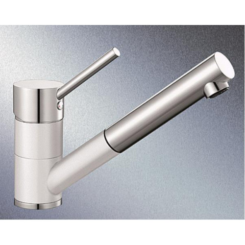 BLANCO Antas - S mitigeur céramique, blanc cristal/chrome 516069