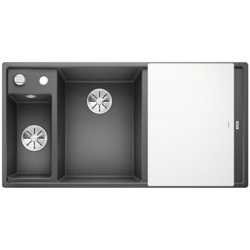 BLANCO Axia III 6 S InFino Évier SILGRANIT gris rocher 524654