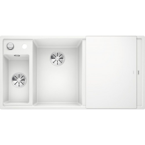 BLANCO Axia III 6 S InFino Évier SILGRANIT blanc 524657 BLANCO Axia III 6 S InFino Évier SILGRANIT blanc 524657