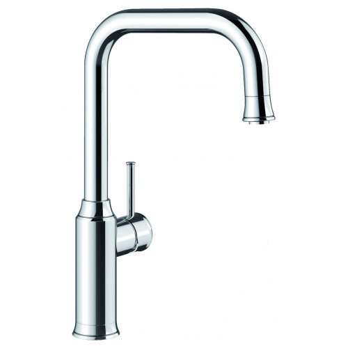 BLANCO Livia-S Mitigeur d’évier avec douchette extractible, chrome 521288
