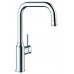 BLANCO Livia-S Mitigeur d’évier avec douchette extractible, chrome 521288
