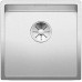 BLANCO Claron 400-IF DX Infino Évier, Inox Durinox 523389