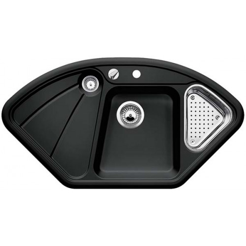 BLANCO Delta PuraDur Evier Encastrable Anthracite