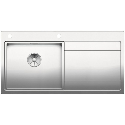 BLANCO Divon II 5S-IF InFino Évier de cuisine avec égouttoir, inox 521659
