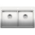 BLANCO Divon II 8-IF Évier, Inox soie avec commande excentrée 521663