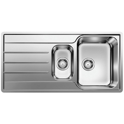 BLANCO LEMIS 6 S-IF Évier, inox brossé 523032