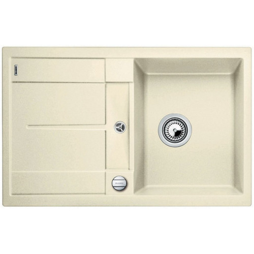 BLANCO Metra 45 S-F Silgranit Évier de cuisine, réversible jasmin 519084