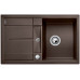 BLANCO Metra 45 S-F Silgranit Évier de cuisine avec égouttoir, réversible café 519088