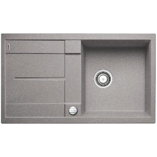 BLANCO METRA 5 S-F Silgranit Évier, PuraDur alumetallic, réversible 519098 BLANCO METRA 5 S-F Silgranit Évier, PuraDur alumetallic, réversible 519098