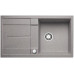 BLANCO METRA 5 S-F Silgranit Évier, PuraDur alumetallic, réversible 519098